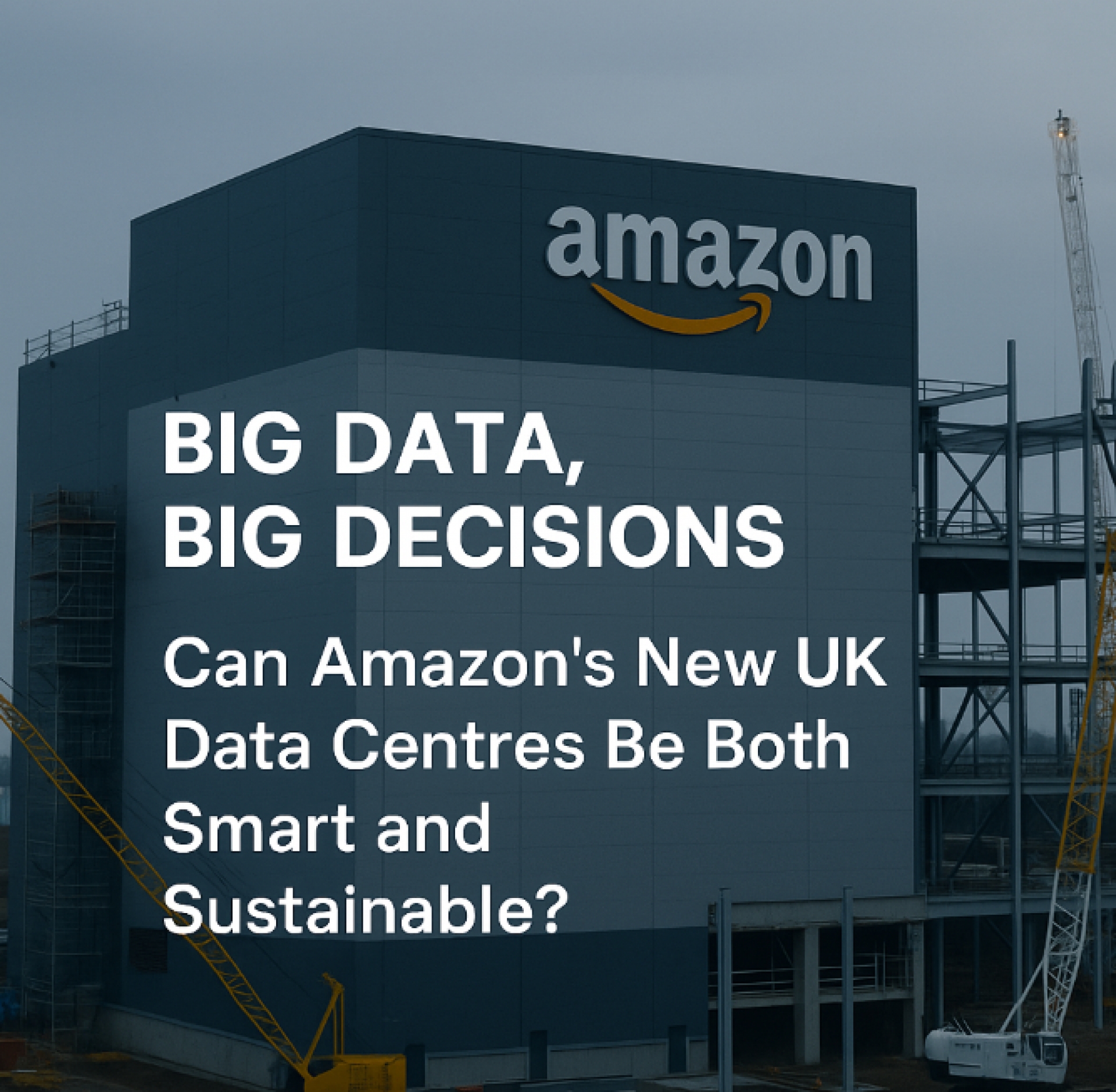 Big Data, Big Decisions: Can Amazon’s New UK Data Centres Be Both Smart and Sustainable?